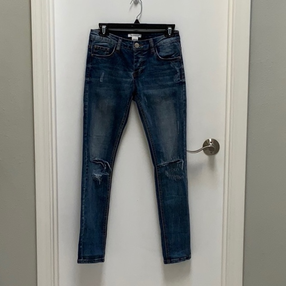 Mid Rise Skinny Jeans